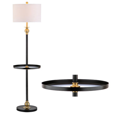 Evans 61" Metal LED End Table Floor Lamp - JONATHAN Y